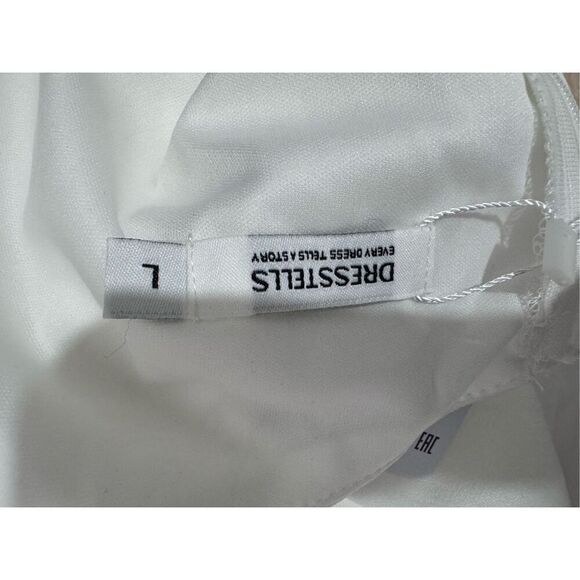 DRESSTELLS Women's Cocktail Party Dress, Formal Wedding Guest High Low Dress, Fi - Picture 9 of 10